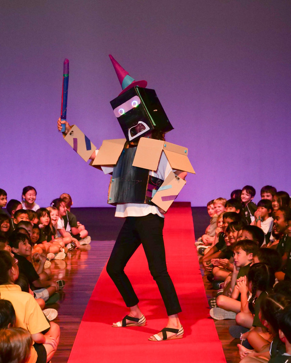 Classroom Snapshots: Robot Fashion Show