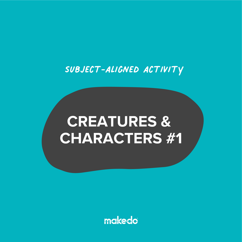 Subject-Aligned Activity: Creatures & Characters #1