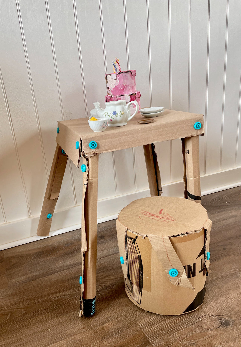 Tea Party Table and Stool